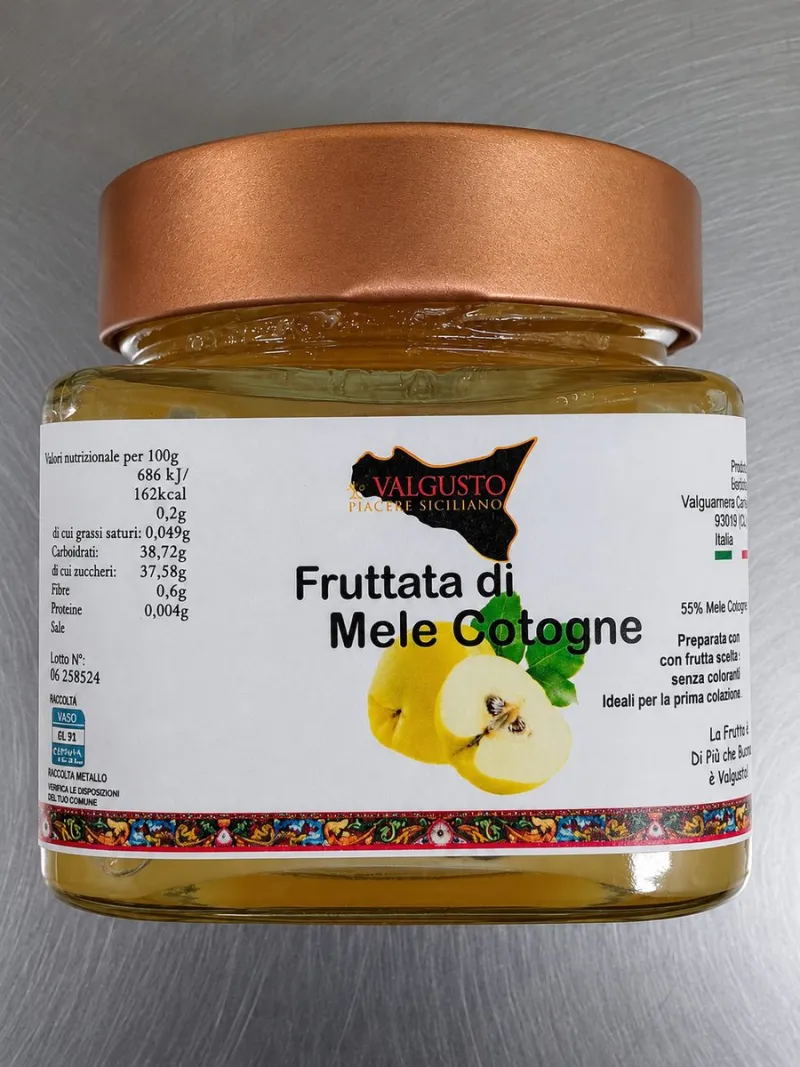 Fruttata di mele cotogne Valgusto